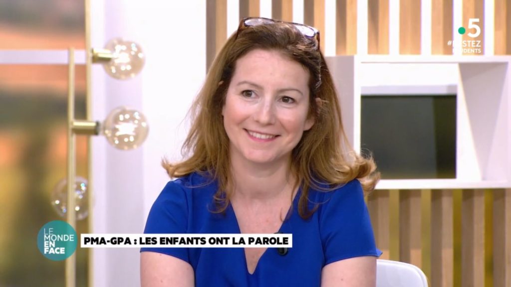 Isabelle Laurans dans l'emission Le Monde en face sur France 5